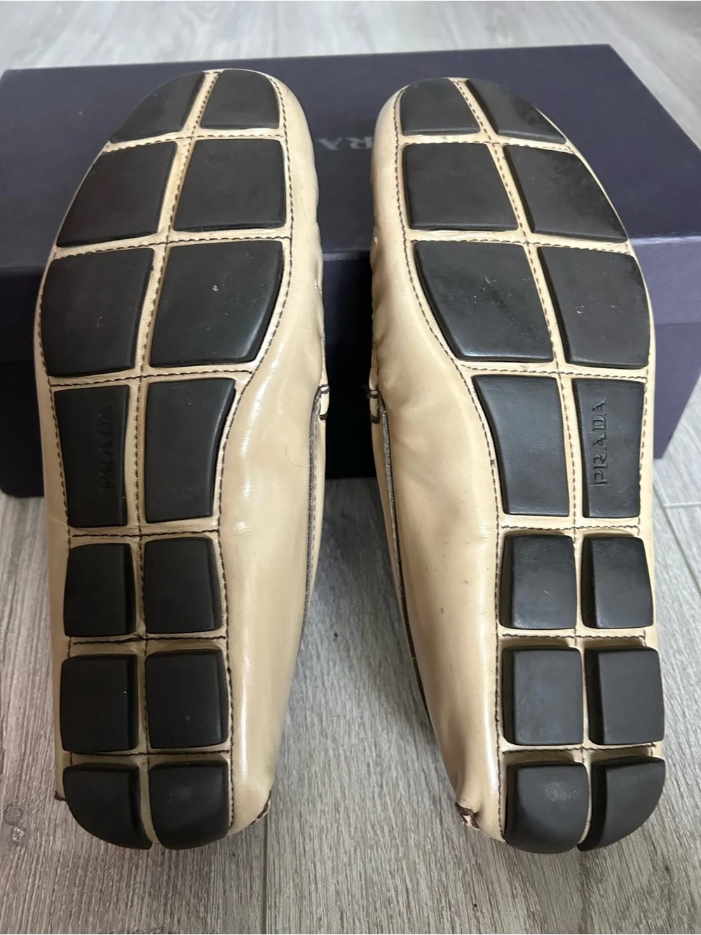 Prada men’s leather